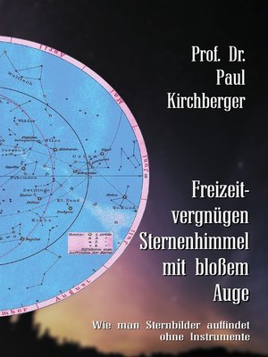 cover image of Freizeitvergnügen Sternenhimmel mit bloßem Auge